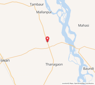 Map of Bamhniawan, Madhya Pradesh