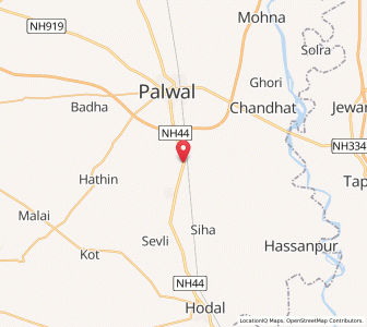 Map of Bamnikhera, Haryana