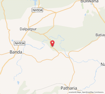 Map of Bamorisagar, Madhya Pradesh