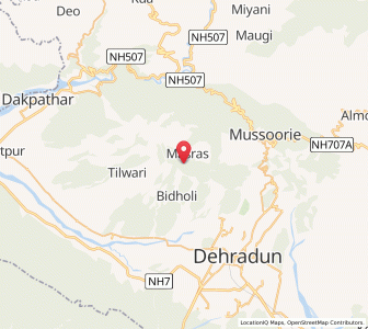 Map of Banapanl, Uttarakhand