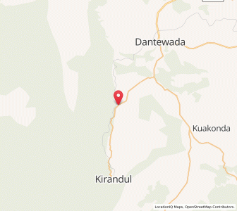 Map of Banchi, Chhattisgarh