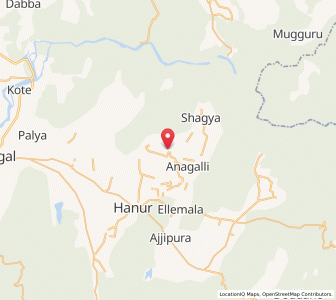 Map of Bandahalli, Karnataka