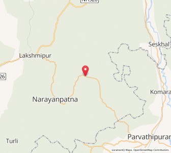 Map of Bandhagan, Odisha
