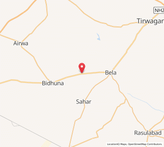 Map of Bandhmau, Uttar Pradesh