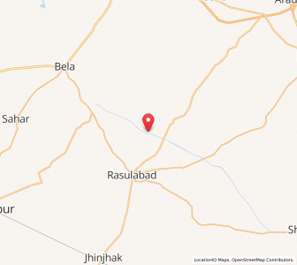 Map of Bandraha, Uttar Pradesh