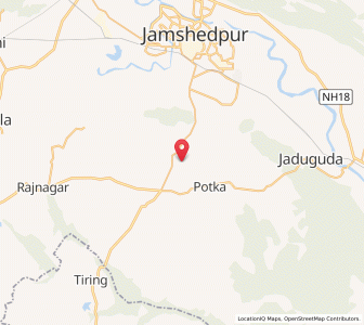 Map of Banduya, Jharkhand