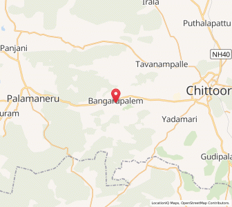 Map of Bangarupalem, Andhra Pradesh