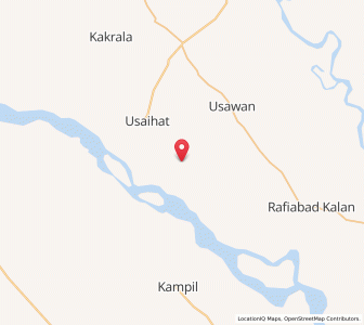 Map of Bangash Nagla, Uttar Pradesh