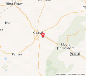 Map of Bangchi, Madhya Pradesh