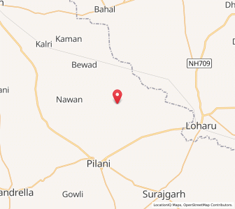 Map of Bangotari Bari, Rajasthan