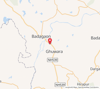 Map of Bangrakhera, Madhya Pradesh