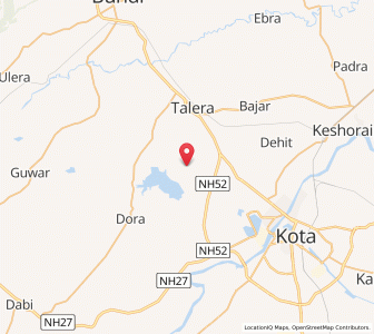 Map of Banjaron ka Jhonpara, Rajasthan