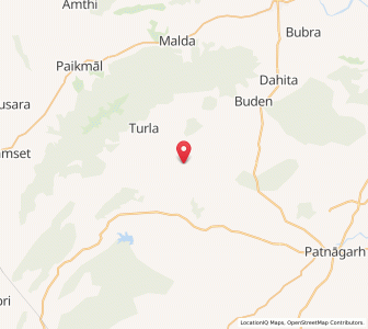 Map of Banjipali, Odisha
