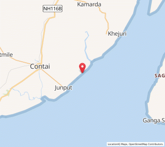 Map of Bankipur, West Bengal