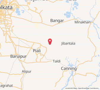 Map of Bankri, West Bengal