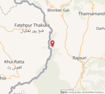Map of Banni, Kashmir