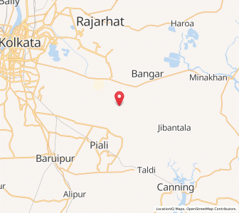 Map of Banok, West Bengal