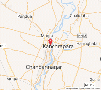 Map of Bansbaria, West Bengal