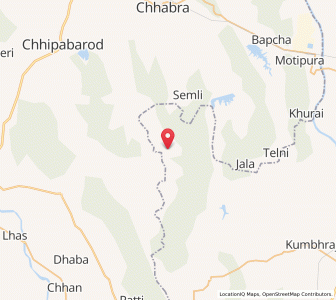 Map of Bansera, Rajasthan