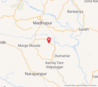 Map of Banskupi, Jharkhand