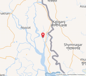 Map of Banstala, West Bengal