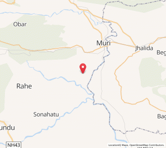 Map of Banta Hajam, West Bengal