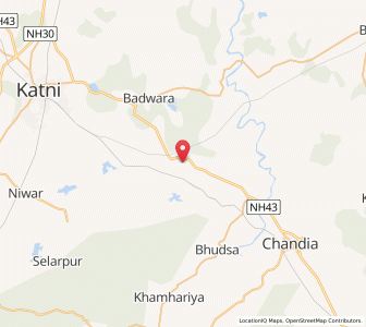 Map of Banvara Kalan, Madhya Pradesh