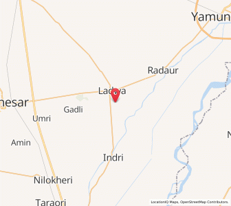 Map of Bapda, Haryana