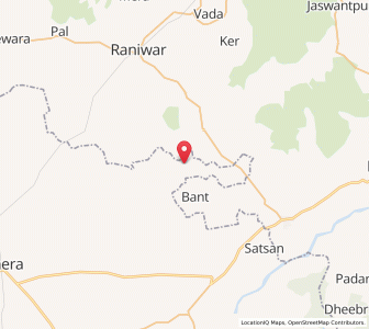 Map of Bapla, Rajasthan