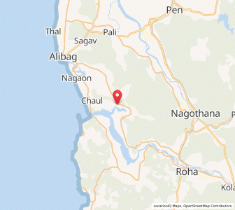 Map of Baple, Maharashtra