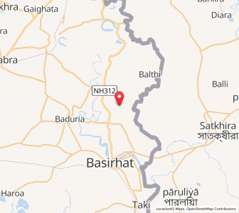 Map of Bara Bakra, West Bengal