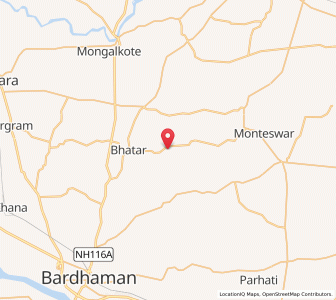 Map of Bara Belun, West Bengal