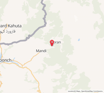 Map of Bara Chhai, Kashmir