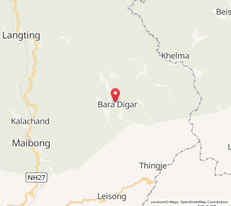Map of Bara Digar, Assam