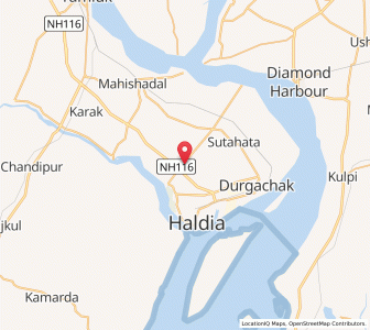 Map of Barabari, West Bengal
