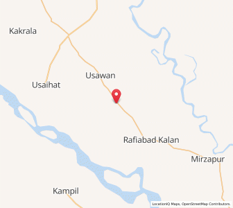 Map of Barah Kalan, Uttar Pradesh