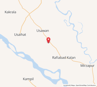 Map of Barah Khurd, Uttar Pradesh