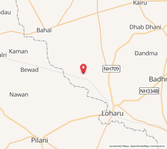 Map of Barahlu, Haryana