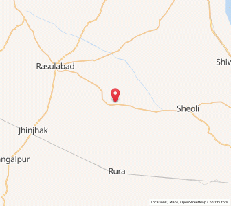 Map of Barai Jhal, Uttar Pradesh