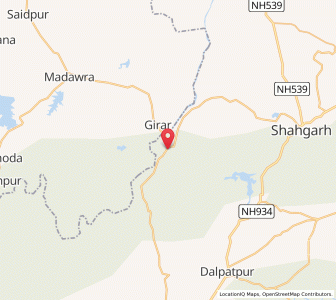Map of Baraitha, Uttar Pradesh
