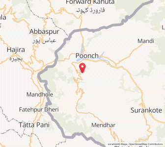 Map of Barari Gala, Kashmir