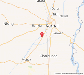 Map of Barauta, Haryana