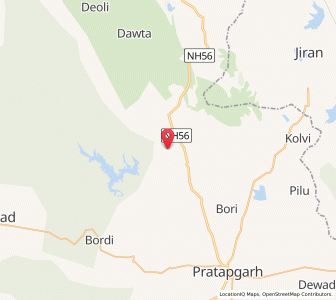 Map of Barawarda, Rajasthan