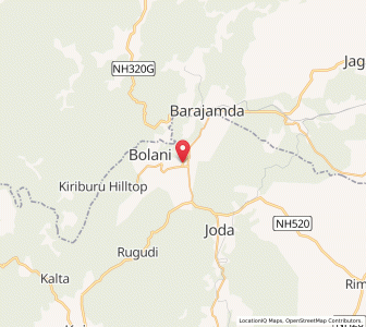 Map of Barbil, Odisha