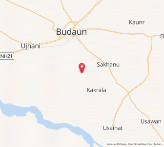 Map of Barchau, Uttar Pradesh