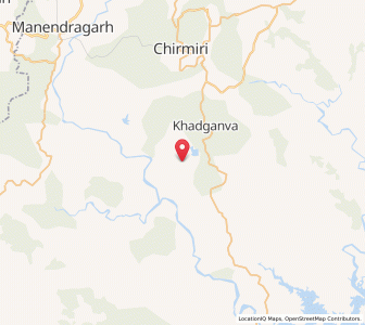 Map of Bardar, Chhattisgarh