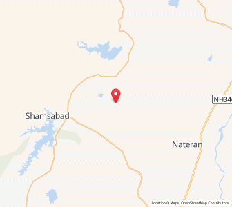 Map of Bardha, Madhya Pradesh