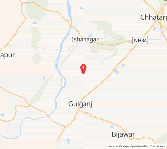 Map of Barduwaha, Madhya Pradesh