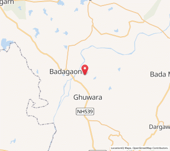 Map of Barera, Madhya Pradesh
