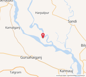 Map of Bargad Purwa, Uttar Pradesh